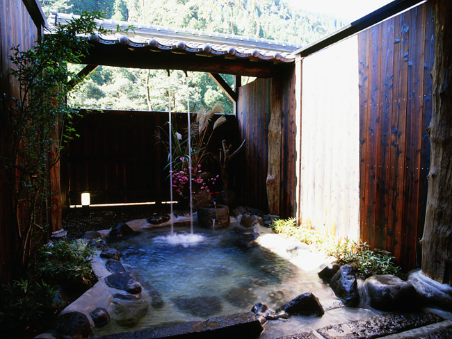 米屋別荘の温泉の公式サイト画像