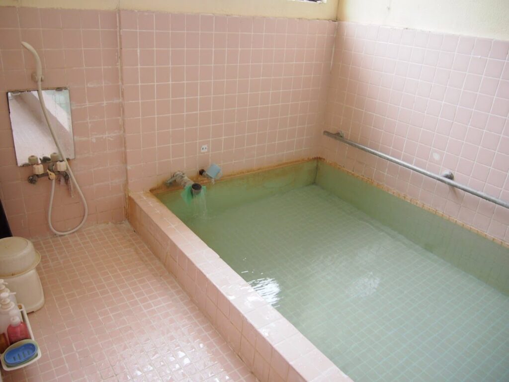 中村温泉のお風呂の写真